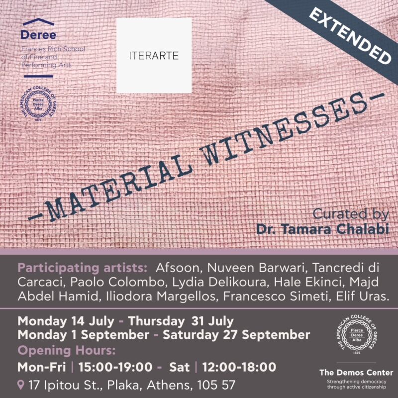 Iterarte Exhibition - Material Witnesses